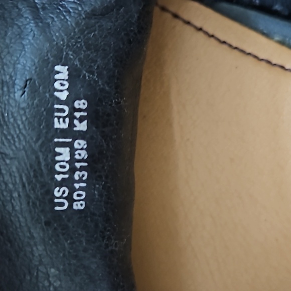 Patricia Nash Francesca black perforated tassel loafers-10 - Picture 6 of 11